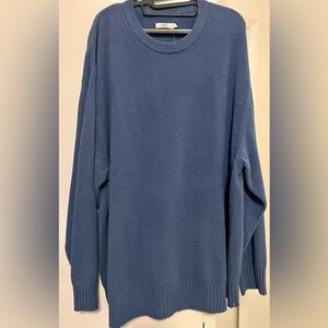 Brand New UGG Woman’s size 2X Blue slouchy Sweater
